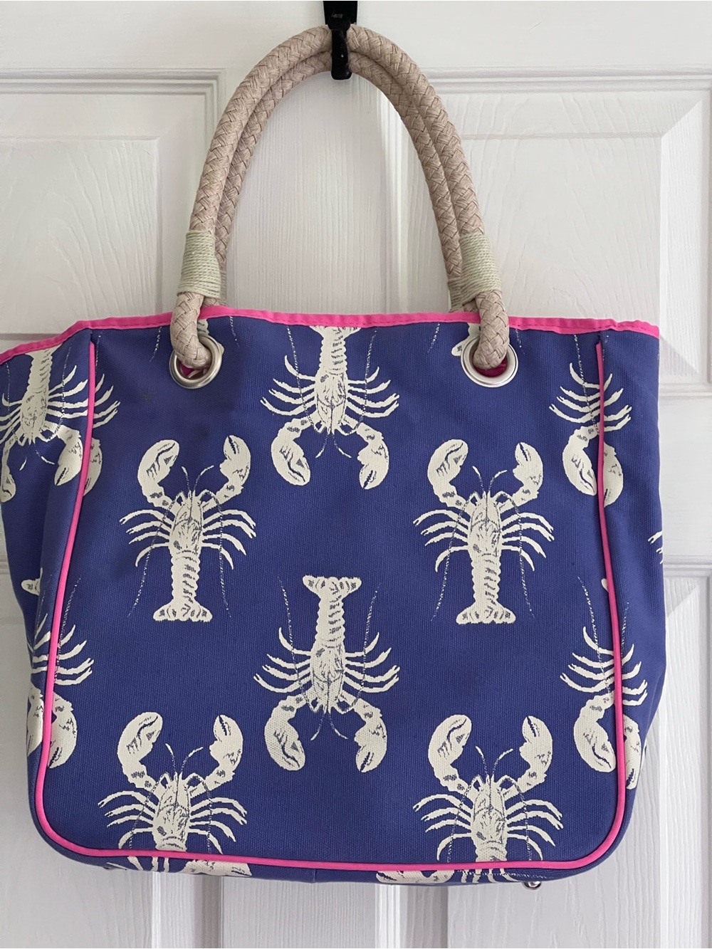 EUC DONNA DIXON Lobster Tote Bag 🦞